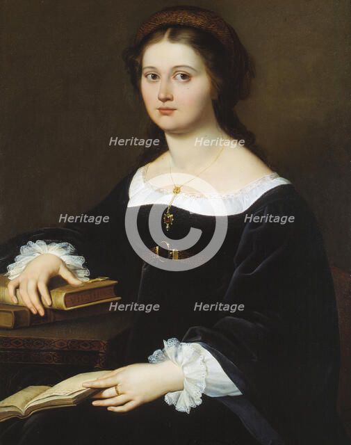 Portrait of Costanza Monti Perticari, 1819-1821. Creator: Agricola, Filippo (1776-1857).
