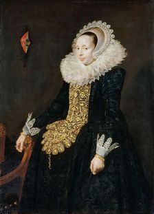 Portrait of Catharina Both van der Eem (1589-1666) , 1620. Creator: Hals, Frans, after