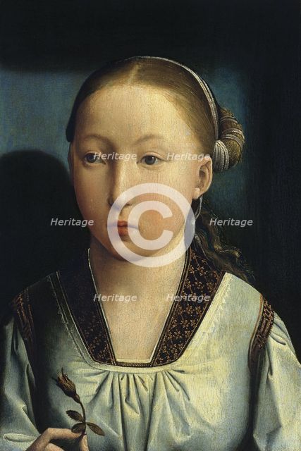 Portrait of Catherine of Aragon, c. 1496. Artist: Juan de Flandes (ca. 1465-1519)