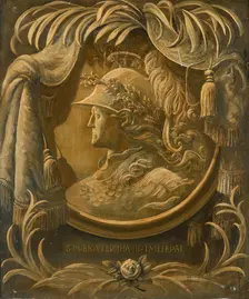 Portrait of Catherine II as Minerva, Second Half of the 18th century. Creator: Anonymous