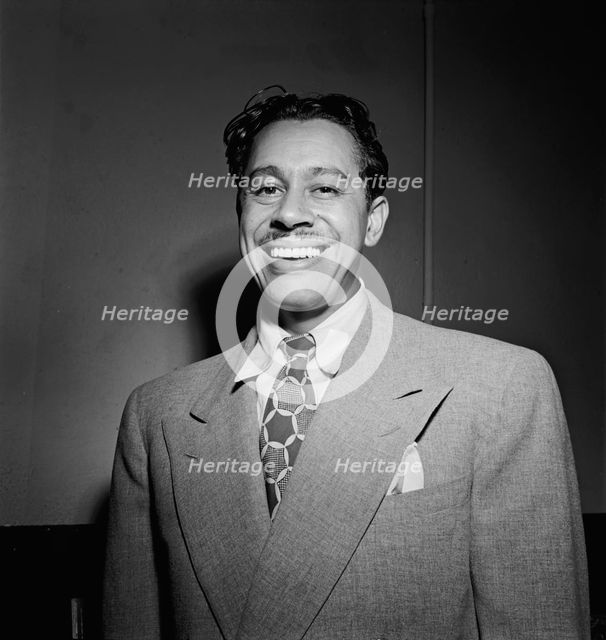 Portrait of Cab Calloway, New York, N.Y.(?), ca. Oct. 1946. Creator: William Paul Gottlieb.