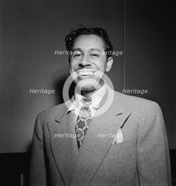 Portrait of Cab Calloway, New York, N.Y.(?), ca. Oct. 1946. Creator: William Paul Gottlieb.