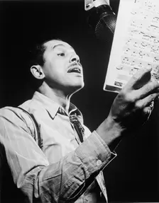 Portrait of Cab Calloway, Columbia studio, New York, N.Y., ca. Mar. 1947. Creator: William Paul Gottlieb
