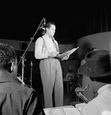 Portrait of Cab Calloway, Columbia studio, New York, N.Y., ca. Mar. 1947. Creator: William Paul Gottlieb