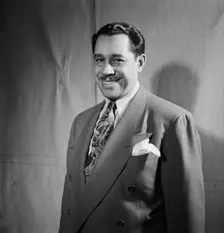 Portrait of Cab Calloway, Columbia studio, New York, N.Y., ca. Mar. 1947. Creator: William Paul Gottlieb