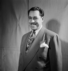 Portrait of Cab Calloway, Columbia studio, New York, N.Y., ca. Mar. 1947. Creator: William Paul Gottlieb