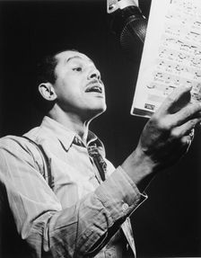 Portrait of Cab Calloway, Columbia studio, New York, N.Y., ca. Mar. 1947. Creator: William Paul Gottlieb