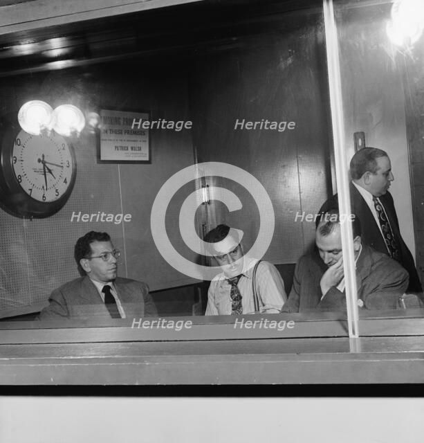 Portrait of Cab Calloway, Columbia studio, New York, N.Y., ca. Mar. 1947. Creator: William Paul Gottlieb.