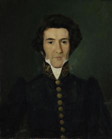 Portrait of Cabinet Minister Erik R. Moinichen, 1832. Creator: Matthias Stoltenberg