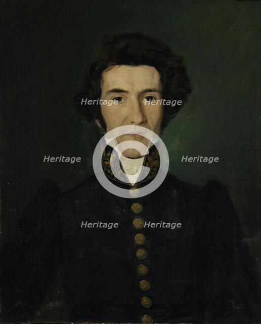 Portrait of Cabinet Minister Erik R. Moinichen, 1832. Creator: Matthias Stoltenberg.