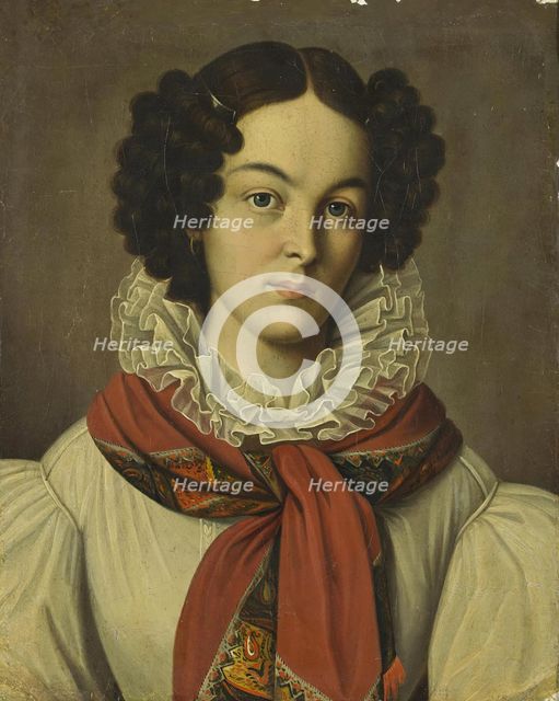 Portrait of Camilla Ivasheva, 1831. Creator: Nikita Kozlov.