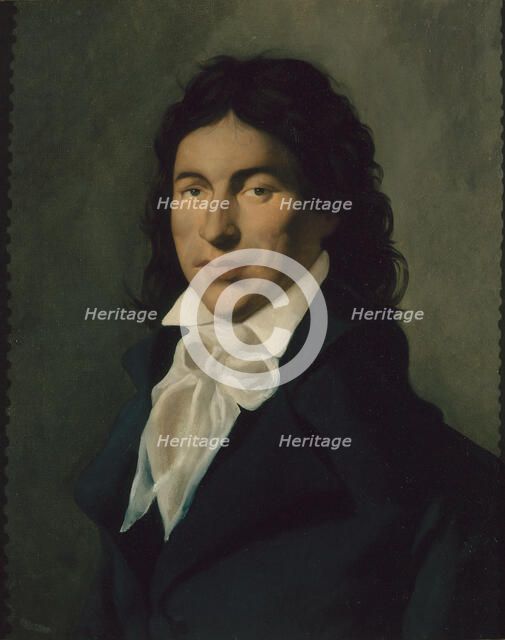Portrait of Camille Desmoulins (1760-1794), c. 1790. Creator: Anonymous.