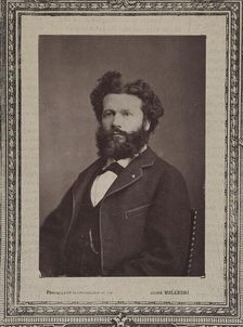 Portrait of Camille Flammarion (1842-1925), 1880. Creator: Melandri, Achille (1845-1905)