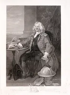 Portrait of Captain Thomas Coram, 18th century. Creator: Unknown