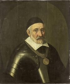 Portrait of Captain Charles de Heraugières, Commander of Breda, 1590. Creator: Anon