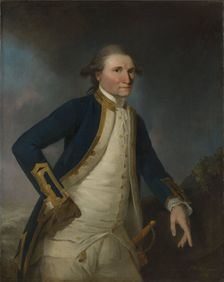 Portrait of Captain James Cook, 1782. Creator: Webber, John (1751-1793)