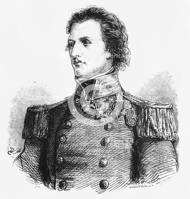 'Portrait of Captain Peel', c1891. Creator: James Grant.