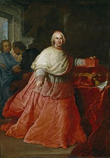 Portrait of Cardinal Carlos de Borja y Centellas (1663-1733), after 1721. Creator: Procaccini, Andrea (1671-1734)