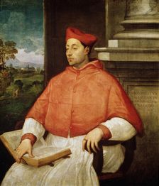 Portrait of Cardinal Antonio Pallavicini (1441-1507). Artist: Titian