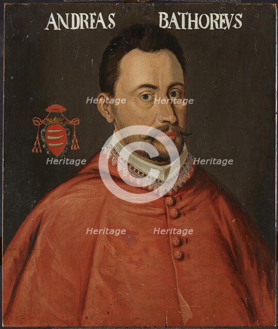 Portrait of Cardinal Andrew Báthory (1563-1599), ca 1690. Creator: Anonymous.