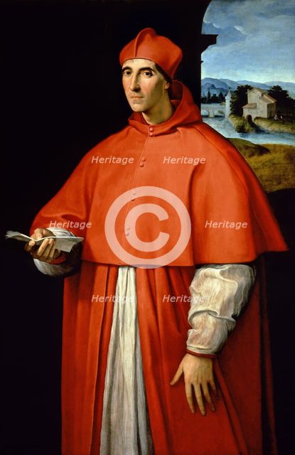Portrait of Cardinal Alessandro Farnese, 1509-1511.