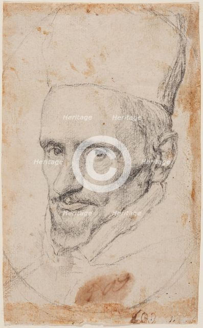 Portrait of Cardinal Gaspar de Borja y Velasco, 1643-1645. Creator: Velàzquez, Diego (1599-1660).