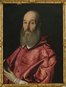 Portrait of Cardinal Giovanni Antoine Perrenot de Granvelle (1517-1586), 1576. Creator: Pulzone; Scipione (1550-1598)