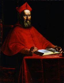 Portrait of Cardinal Domenico Toschi (1535-1620), c1604. Creator: Leoni, Ottavio Maria (1578-1630)