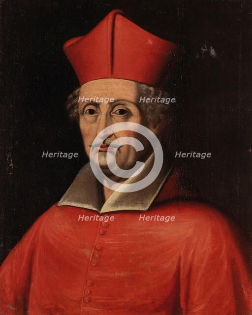 Portrait of Cardinal Federico Borromeo (1564-1631), Second Half of the 17th cen.. Creator: Anonymous.