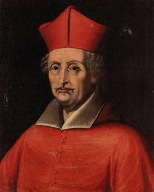 Portrait of Cardinal Federico Borromeo (1564-1631), Second Half of the 17th cen.. Creator: Anonymous