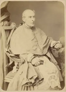 Portrait of Cardinal Francesco Pentini, 1863-1869. Creator: Unknown