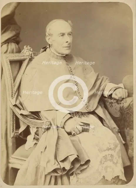 Portrait of Cardinal Francesco Pentini, 1863-1869. Creator: Unknown.