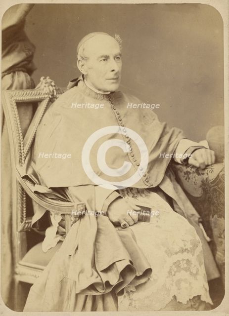 Portrait of Cardinal Francesco Pentini, 1863-1869. Creator: Unknown.