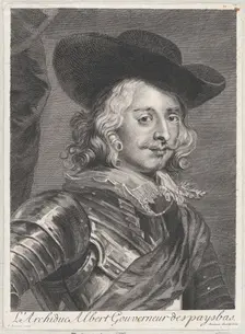Portrait of Cardinal-Infante Ferdinand of Austria, ca. 1710-38. Creator: Suzanne Elizabeth Silvestre