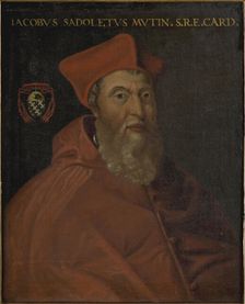 Portrait of Cardinal Jacopo Sadoleto (1477-1547). Creator: Dell'Altissimo, Cristofano (1525-1605)