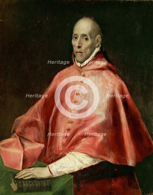 Portrait of Cardinal Juan Pardo de Tavera, 1609. Creator: El Greco, Dominico (1541-1614).