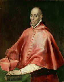 Portrait of Cardinal Juan Pardo de Tavera, 1609. Creator: El Greco, Dominico (1541-1614)