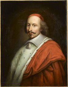 Portrait of Cardinal Jules Mazarin (1602-1661), First Half of 17th cen.