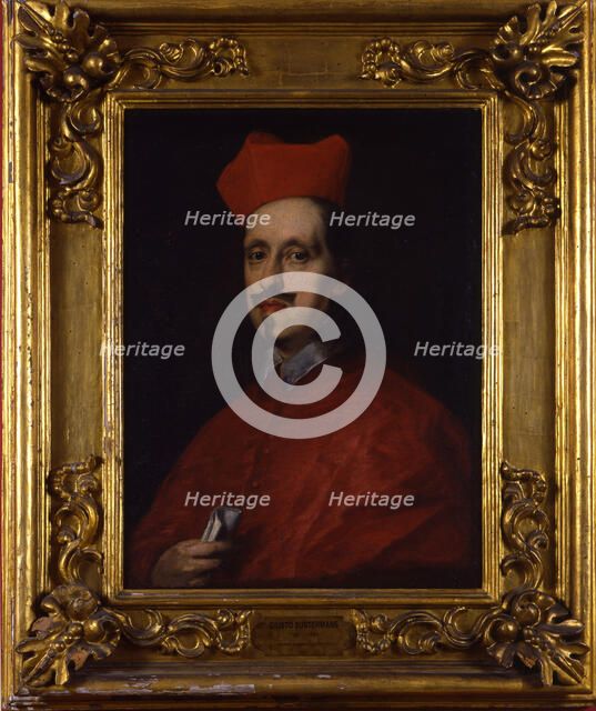 Portrait of Cardinal Leopoldo de' Medici (1617-1675). Creator: Sustermans, Justus (Giusto) (1597-1681).