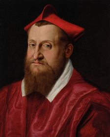 Portrait of Cardinal Mark Sittich von Hohenems Altemps (1533-1595) . Creator: Pulzone, Scipione (1550-1598)