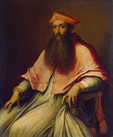 Portrait of Cardinal Reginald Pole, 1544. Creator: Sebastiano del Piombo
