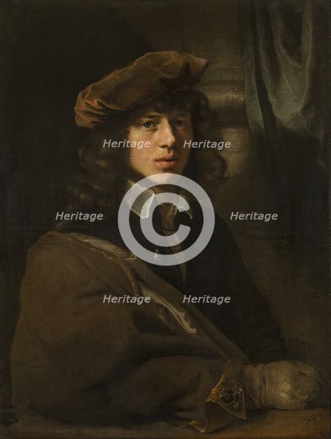 Portrait of Carel Fabritius, 1644. Creator: Ferdinand Bol.