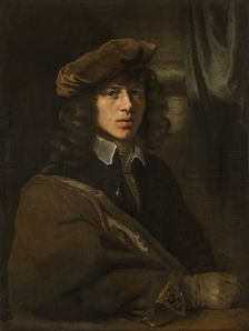Portrait of Carel Fabritius, 1644. Creator: Ferdinand Bol