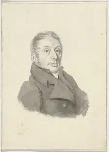 Portrait of Carel Lodewijk Hansen, c.1839-c.1840. Creator: Lambertus Johannes Hansen