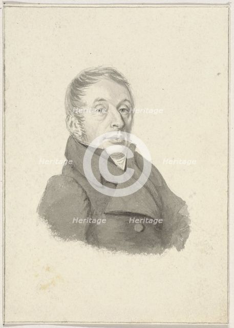 Portrait of Carel Lodewijk Hansen, c.1839-c.1840. Creator: Lambertus Johannes Hansen.