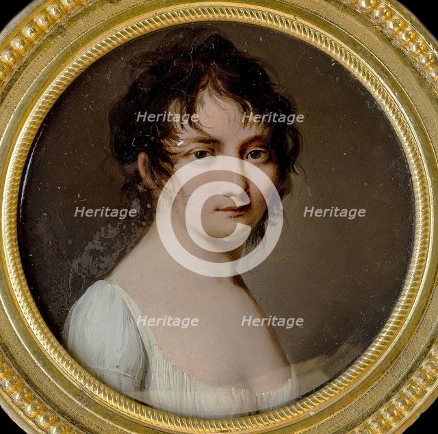 Portrait of Caroline Bonaparte (1782-1839), Princesse Française, Grand Duchess of Berg and..., c1800 Creator: Boilly, Louis-Léopold (1761-1845).