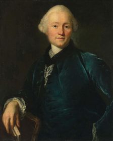 Portrait of Carl Wilhelm Müller (1728–1801), c1776. Creator: Graff, Anton (1736-1813)