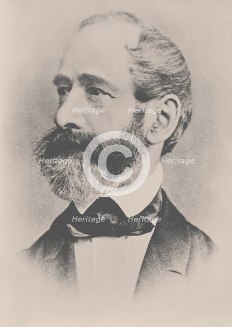 Portrait of Carl Zeiss (1816-1888), 1880. Creator: Anonymous.