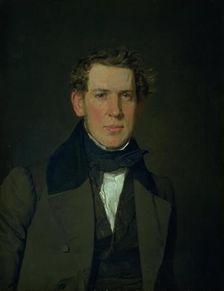 Portrait of Carl Adolf Feilberg, 1835. Creator: Christen Kobke