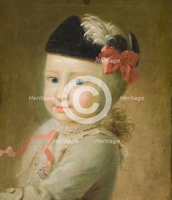 Portrait of Carl Christian Laurentius Birch, 1754-1757. Creator: Johan Horner.